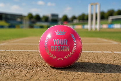 Custom Logo Leather Cricket Balls