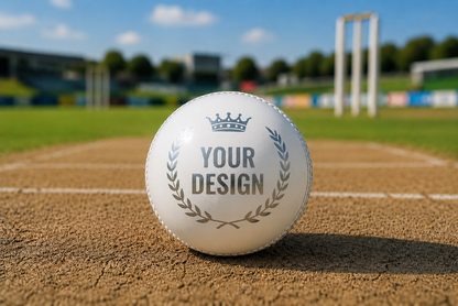 Custom Logo Leather Cricket Balls