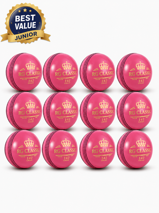 RG Classic Junior 142g – 12 Pack (Pink 4-Piece Leather)