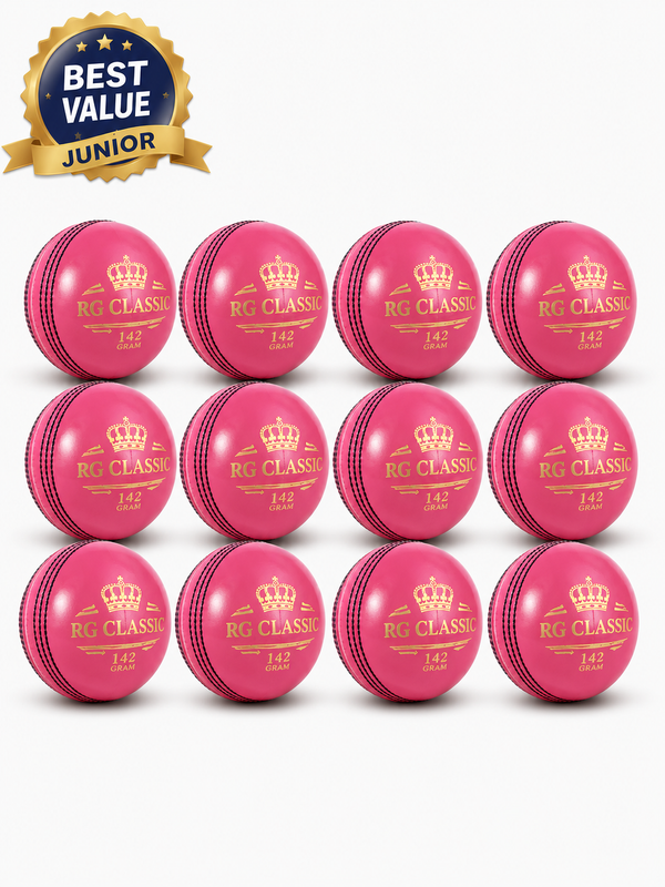 RG Classic Junior 142g – 12 Pack (Pink 4-Piece Leather)