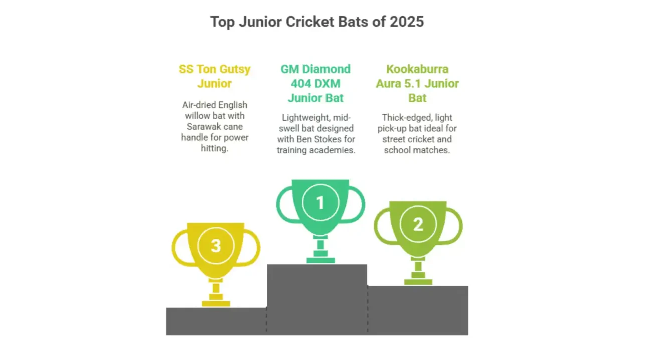 Top 3 Junior Cricket Bats in 2025